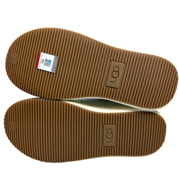 UGG EZ-DUZZIT T-Strap Platform Mary Jane Sneakers White Size 8.5 Preppy Coquette - Picture 12 of 16